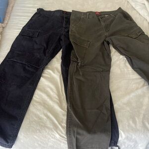 LEVI’s CARGO PANTS (both pairs included)
